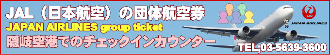 JAL国内線が運航する隠岐空港情報