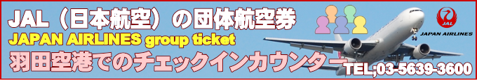 JAL国内線が運航する羽田空港情報