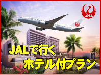 JALで行くホテル付の旅行プランについて